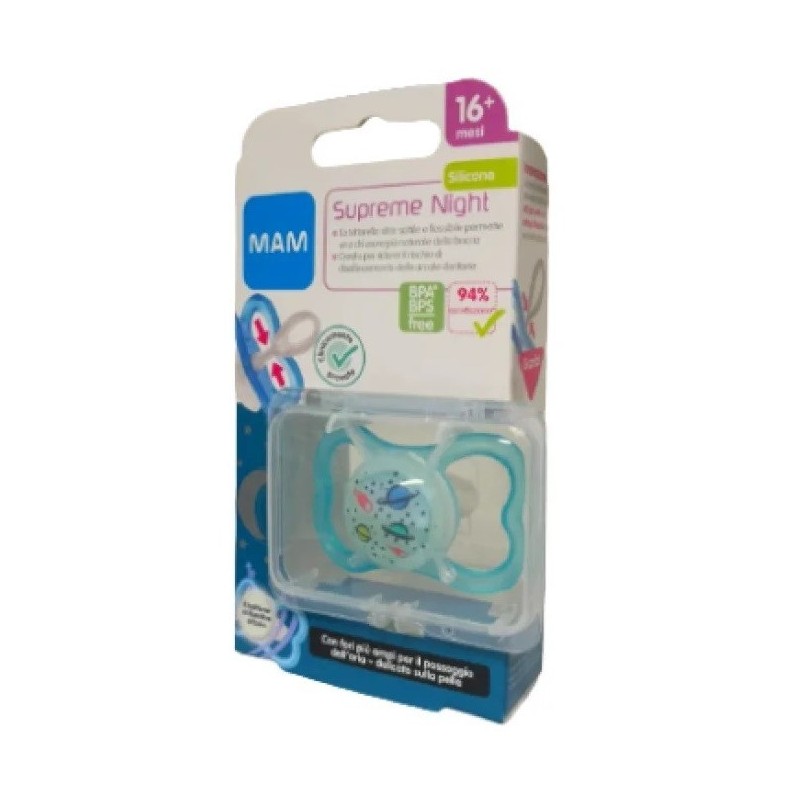 Mam succhietto supreme night 16+ silicone single box femmina