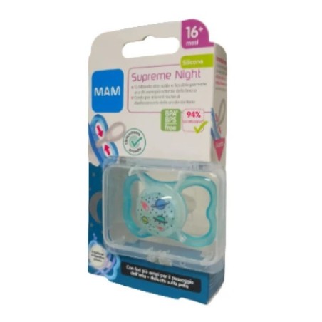 Mam succhietto supreme night 16+ silicone single box femmina