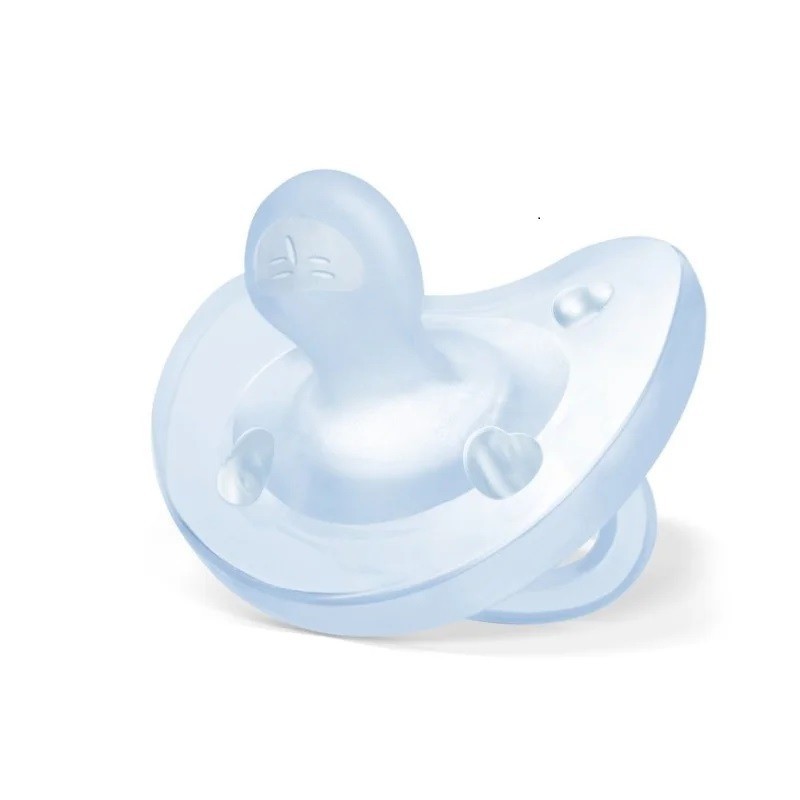 Chicco gommotto silicone azzurro 2-6 mesi 1 pezzo