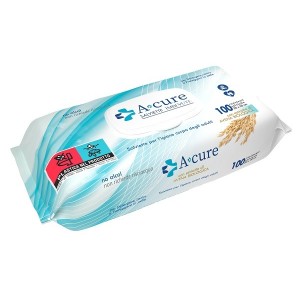 A+cure igiene corpo salviette imbevute 100 pezzi