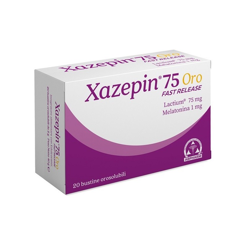 Xazepin 75 oro fast release 20 bustine