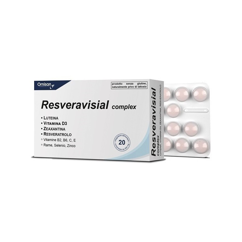 Resveravisial complex 20 compresse