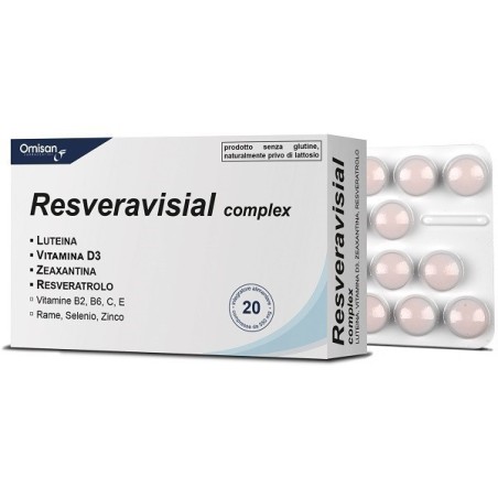 Resveravisial complex 20 compresse