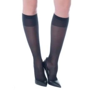 Gambaletto preventivo sheer & soft 2850sf 18mmhg nero 6