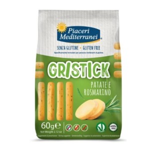 Piaceri mediterranei gristick patate e rosmarino 60 g