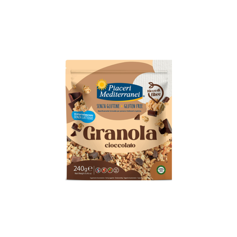 Piaceri mediterranei granola cioccolato 240 g
