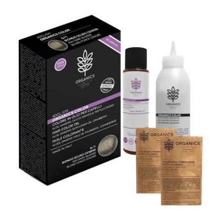 Organics pharm organic color 6/1 biondo scuro cenere