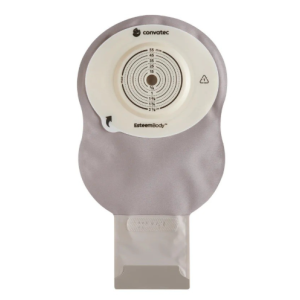 Sacca ileostomia esteem body fondo aperto 4 mm trasparente ritagliabile 10-55 mm 10 pezzi