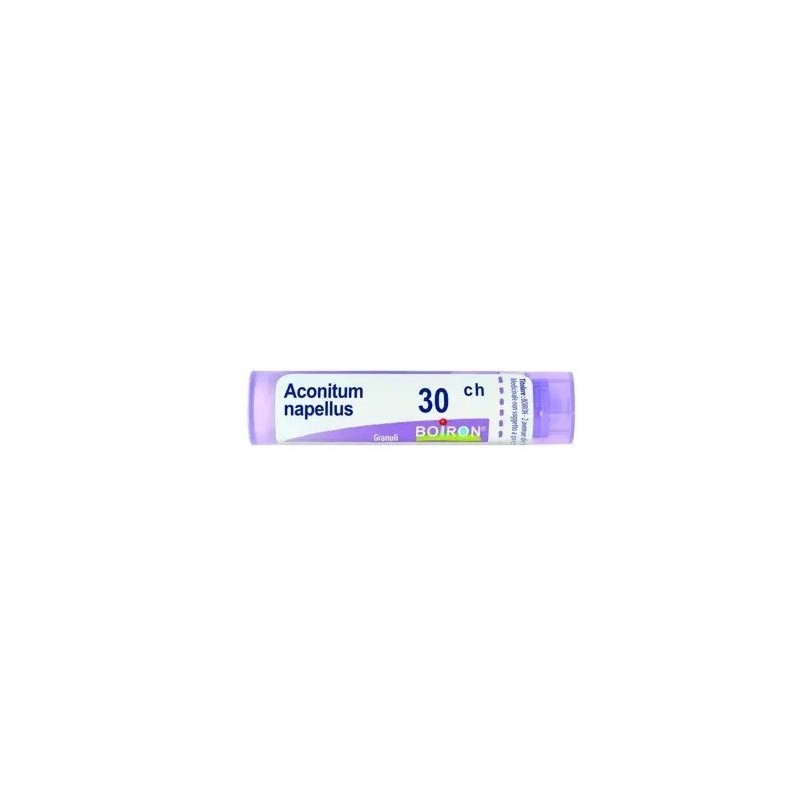 Aconitum napellus boiron 80 granuli 30 ch contenitore multidose Aconitum napellus boiron 80 granuli 30 ch contenitore multidose
