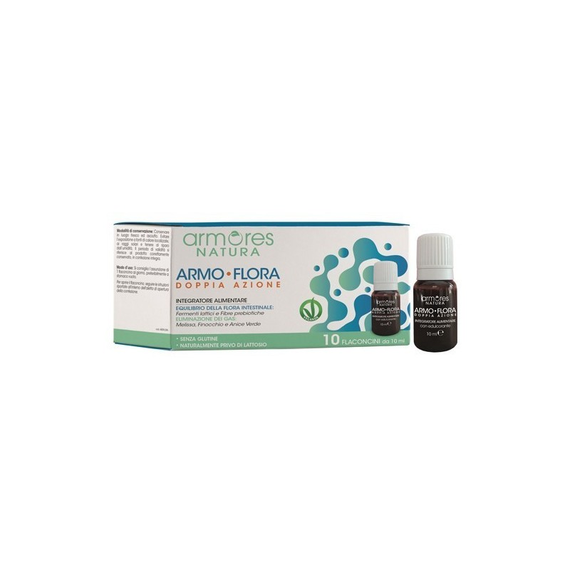 Armores armo flora doppia azione 10 flaconcini da 10 ml