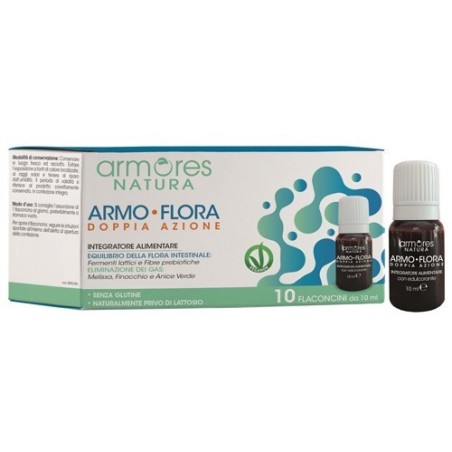 Armores armo flora doppia azione 10 flaconcini da 10 ml