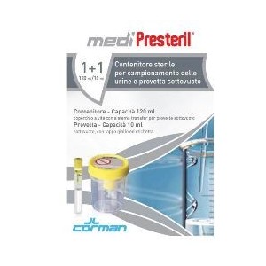 Contenitore urina + provetta medipresteril