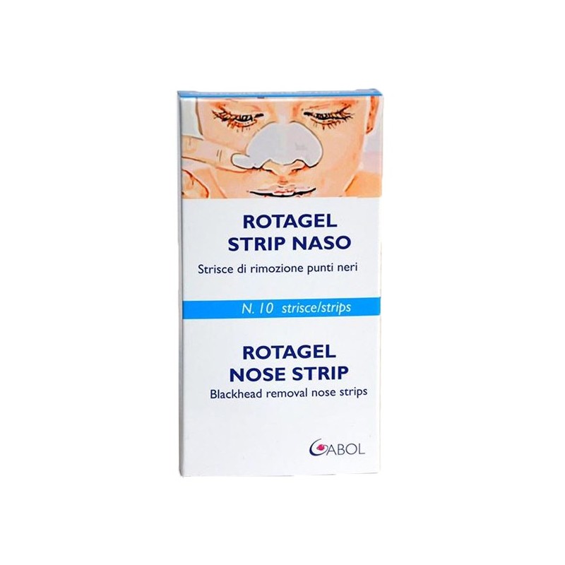 Rotagel strip naso 10 pezzi Rotagel strip naso 10 pezzi