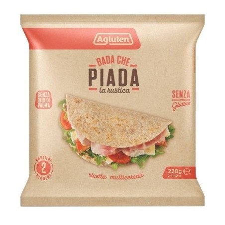 Agluten bada che piada la rustica 220 g
