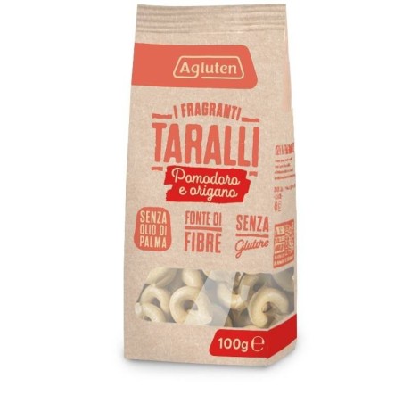 Agluten taralli pomodoro e origano 100 g