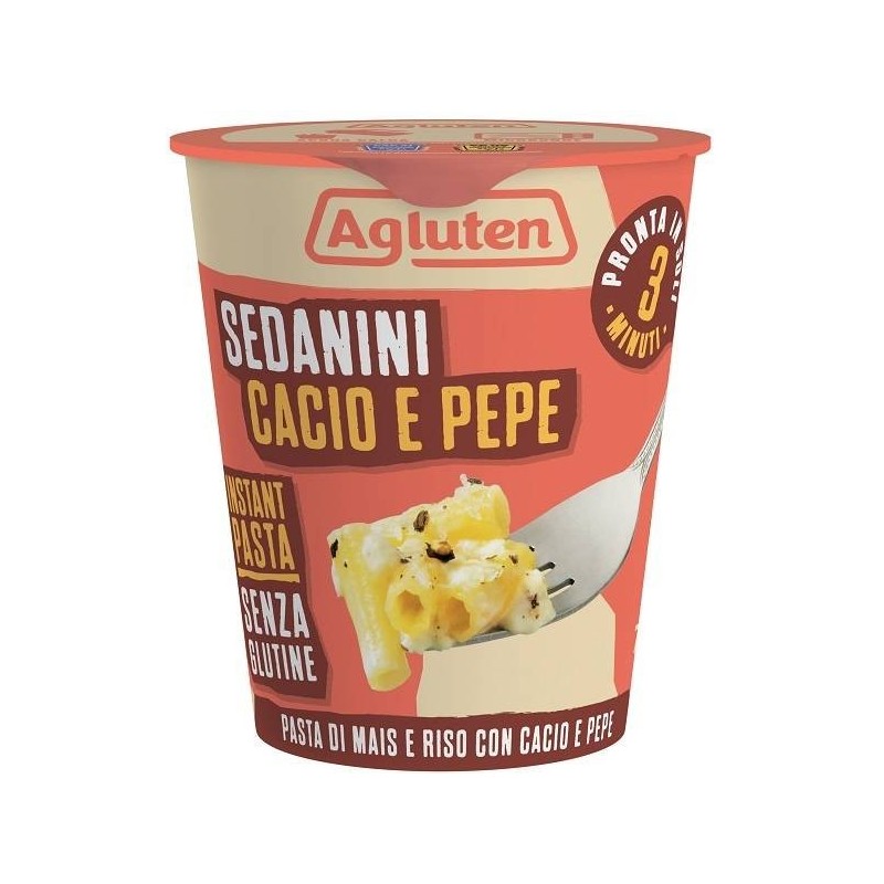 Agluten sedanini cacio e pepe 70 g