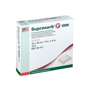 Medicazione al collagene suprasorb a pro 10x10 sterile 120gsm 10 pezzi