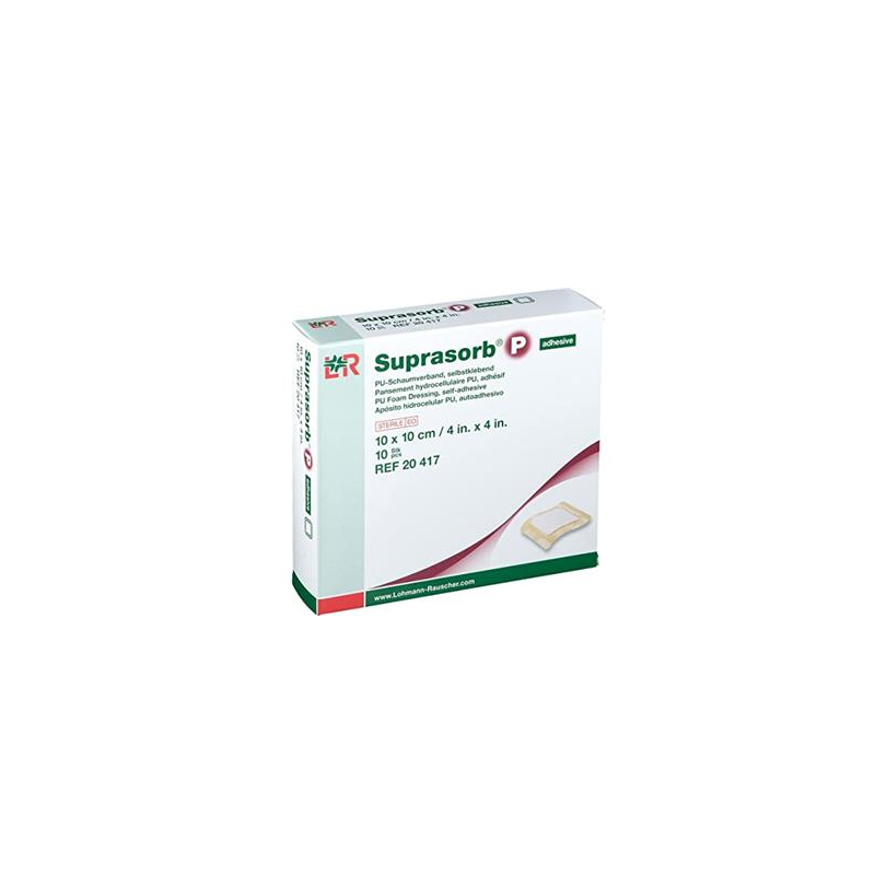 Medicazione al collagene suprasorb a pro 10x10 sterile 120gsm 10 pezzi