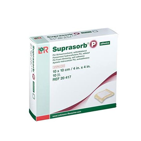 Medicazione al collagene suprasorb a pro 10x10 sterile 120gsm 10 pezzi
