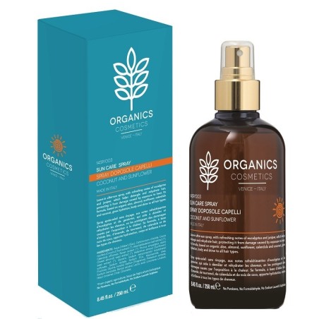 Organics cosmetics sun care spray 250 ml