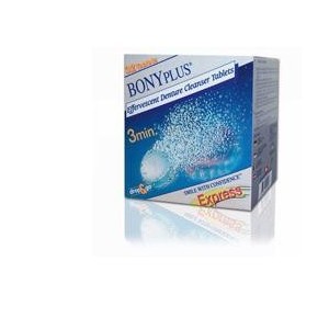 Bonyplus express detergente per protesi dentaria 56 compresse
