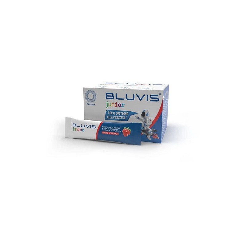 Bluvis junior fragola 20 stick