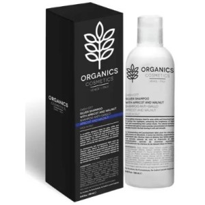 Organics silver shampoo with walnut and apricot anti giallo250 ml