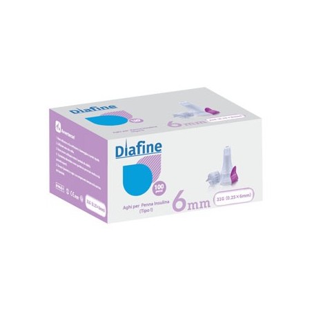 Ago pungidito per insulina diafine 31gx6mm 100 pezzi