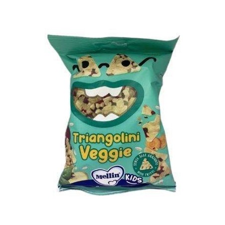 Mellin snack bio triangolini veggie 30 g