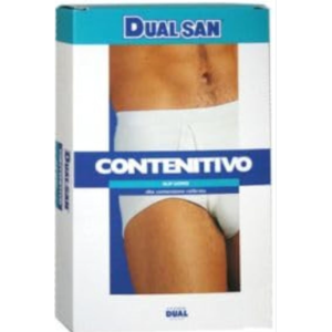 Slip contenitivi da uomo dualsan colore grigio misura 3