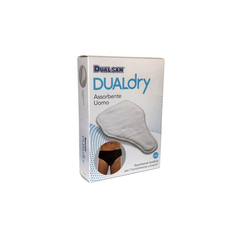 Assorbente dualdry uomo