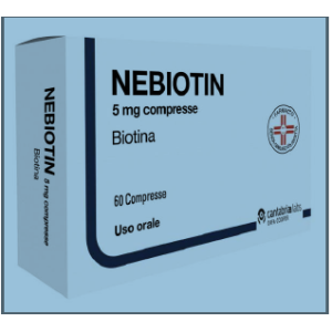 Nebiotin 60 compresse 5 mg