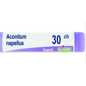 Aconitum napellus boiron granuli 30 ch contenitore monodose