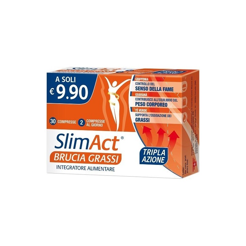 Slim act brucia grassi 30 compresse