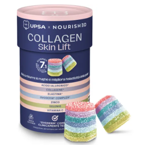 Upsa x nourished collagen skin lift 30 gummies