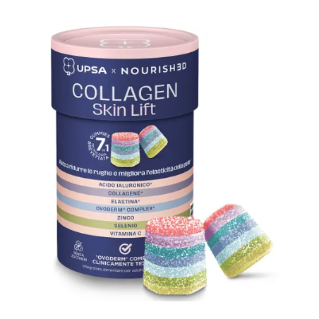 Upsa x nourished collagen skin lift 30 gummies