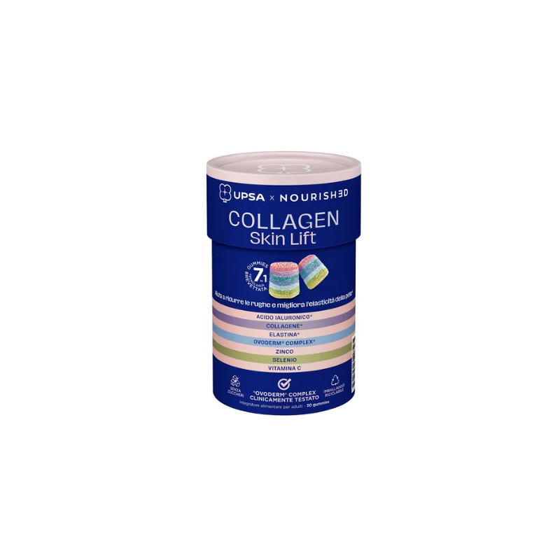 Upsa x nourished collagen skin lift 30 gummies