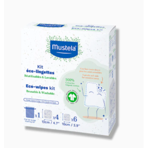 Mustela salviette lavabili riutilizzabili 10 pezzi
