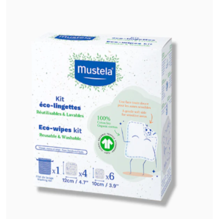 Mustela salviette lavabili riutilizzabili 10 pezzi