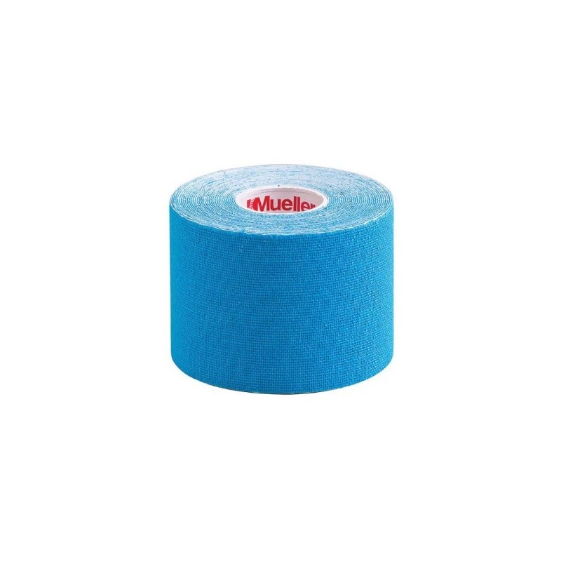 Benda tape per kinesiologia blu 5x500cm