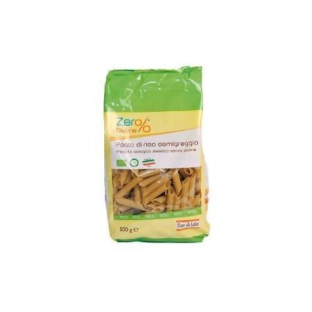 Zero% glutine penne di riso integrale senza glutine bio 500g