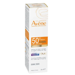 Eau thermale avene solare fluido anti-eta' spf 50 40 ml