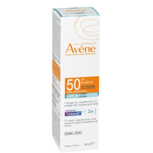 Eau thermale avene solare fluido anti-imperf spf 50 40 ml