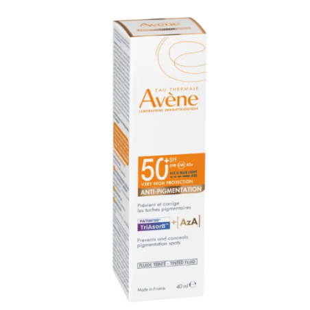Eau thermale avene solare fluido col antimacchie spf 50+ 40ml