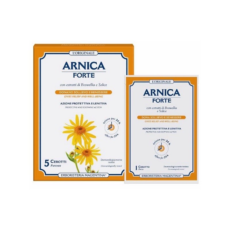 Arnica forte cerotto 5 pezzi