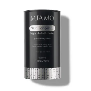 Miamo expertise nutraiuvens skin longevity night erbal infusion