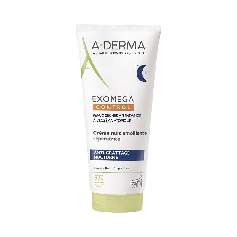 Exomega control crema notte 200 ml