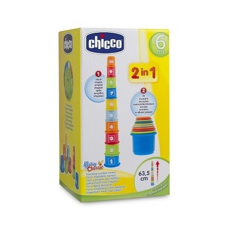 Chicco gioco numeri impilabili Chicco gioco numeri impilabili