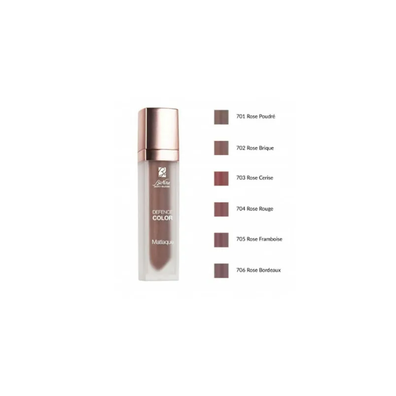 Defence color comfort mat 704 rossetto mat liquido 4,5 ml Defence color comfort mat 704 rossetto mat liquido 4,5 ml