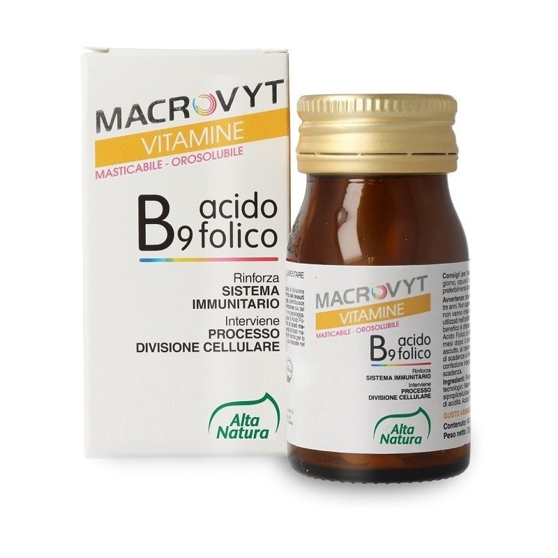 Macrovyt acido folico 40 compresse